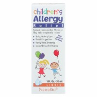 NatraBio Children's Allergy Relief - 1 fl oz