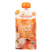 Happy Baby HappyTot Organic Superfoods Sweet Potato Apple Carrot and Cinnamon-4.22 oz-16Case