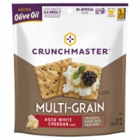Crunchmaster Cracker Multigrain White Cheddar 4 oz Perspective: Main