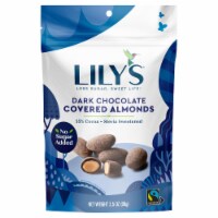 Lilys Sweets Almonds Dark Chocolate 3.5 oz (Pack Of 12)