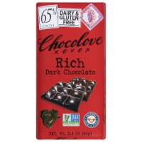 Chocolove Chocolate Bar Dark Rich 3.2 oz (Pack Of 12)