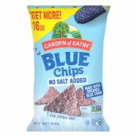 Garden of Eatin' Blue Corn Chips no Salt 16 oz Perspective: Main