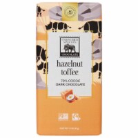 Endangered Species Chocolate Bar Black Rhino Dark Hazelnut 3 oz (Pack Of 12)