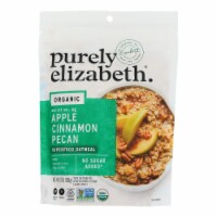 Purely Elizabeth Ancient Grain Organic Oatmeal - Apple Cinnamon Pecan - Case of 6 - 10 oz.