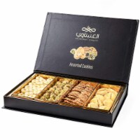 Assorted Cookies - Mamoul With Pistachio & Dates , Barazek and Graibeh - Made in Jordan