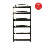 AGM Group AeroMat Foam Roller Racks Holds 3 rollers, 24 in L x 10 in H x 20 in H (Pack of 2)