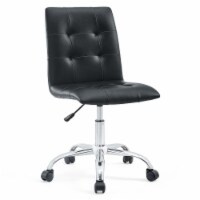 Ergode Prim Armless Mid Back Office Chair - Black