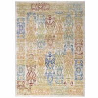 Ergode Solimar Distressed Southwestern Aztec 4x6 Area Rug - Multicolored