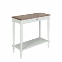 Ergode French Country 1 Drawer Hall Table with Shelf