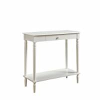 Ergode French Country 1 Drawer Hall Table with Shelf