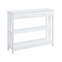 Ergode Mission 1 Drawer Console Table with Shelves