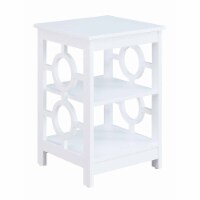 Ergode Ring End Table with Shelves