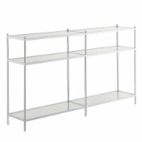 Ergode Royal Crest 3 Tier 54 inch Glass Console Table