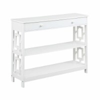 Ergode Town Square 1 Drawer Console Table with Shelves
