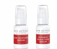 Skin Soothing Serum 1 fl. oz., and Redness Reduction Serum 1 fl. oz.