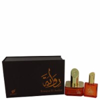 Riwayat El Ambar by Afnan Eau De Parfum Spray + Free .67 oz Travel EDP Spray 1.7