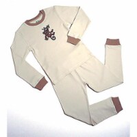 Organic Cotton Zip Crotch Easy Change Jumpsuits - Organic Cotton Long Johns Monkey 12m