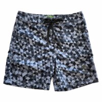Sustainable Surf Geometric Gray 17 Boardshorts