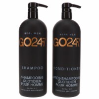 UNITE Hair GO247 Real Men Shampoo 33.8 oz & GO247 Real Men Conditioner 33.8 oz Combo Pack