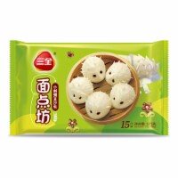San Quan Hedgehog Shape Steamed Red Bean Flour Bun Perspective: Main
