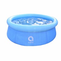 JLeisure 5.5' x 20  Prompt Set Inflatable Outdoor Above Ground Kid Swimming Pool