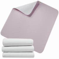 Costway 4pcs Washable Underpads Reusable Bed Pads Waterproof Incontinence 34'' x 36''