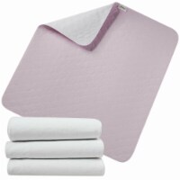 Costway 4pcs Washable Underpads Reusable Bed Pads Waterproof Incontinence 34'' x 36''