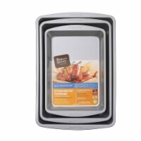 Set of 3 Roaster, 14 16 18 - Carbon Steel Nonstick Coating Easy Release