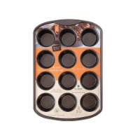 12cup Muffin Pan Cupcake Nonstick Pan Muffins Cupcakes Easy Release Dishwasher Safe