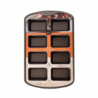 Non-stick 8cup Mini Loaf Pan Cake Bread Baking, Nonstick Carbon Steel Pan for Bread Baking