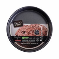 Nonstick Round Cake Pan 9 , Thick Carbon Steel Cake Pan with 2 Layers Food-Grade Coating