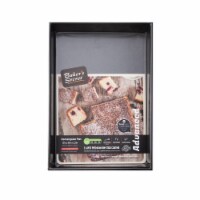 Nonstick Roaster Pan 15 x 9 Curved Corners, Thick Carbon Steel Oven Roasting Pan