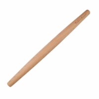 19 French Rolling Pin - Beech Wood Tapered Rolling Pin for Dough, Pizza, Pastry & Bread