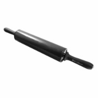 19 Carbon Steel Rolling Pin for Dough, Pizza, Pastry & Bread, Baking Supplies