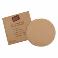 120 Sheets Unbleached Non-stick 8 Round Parchment Paper, Baking Paper Sheets