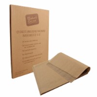 120 Sheets Unbleached Non-stick 9 x 13 Parchment Papers, Baking Paper Sheets