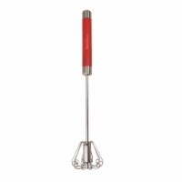 12 Stainless Steel Whisk, for Baking Cooking, Balloon Whisk , Kitchen Essentials - Black