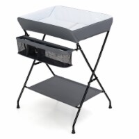 Costway Baby Infant Changing Table Folding Diaper Station Nursery w/ Storage
