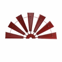 Distressed Red