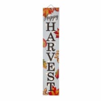 Glitzhome 42 Inch Tall Fall Lighted Maple leaves Wooden Porch Sign