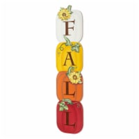 Glitzhome 42 Inch Tall Fall Wood Stacked Pumpkin Porch Decor