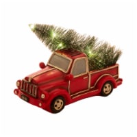 Glitzhome 11 Feet Lighted Truck Table Decor
