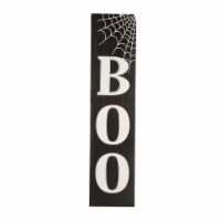 Glitzhome 47.75 Inch Tall Wooden BOO Porch Sign
