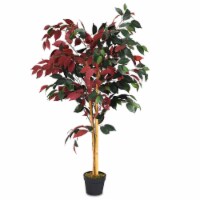 Costway 3.5'  4'  5'  5.5'  6' Artificial Tree Indoor-Outdoor Home Decor 4-Feet