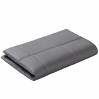 Costway Weighted Blankets,,Organic Premium Breathable Cotton, 48'' x 72'',12lbs/15lbs Weight: