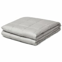 Costway 7/12/15/17/20/22/25 lbs Weighted Blankets Full /Queen/King Size 100% Cotton w/ Glass