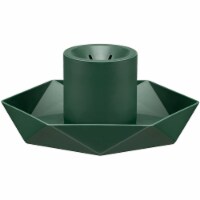 Tree Nest Diamond Christmas Table Top Tree Stand Base for Real Trees, Green