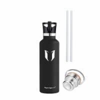 750ML To-Go Stainless Steel Water Bottle, Black