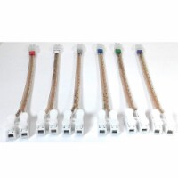Noa Store 6-Piece Multicolor Wire JST Connectors for Sony & Samsung