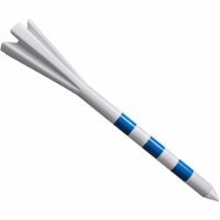 Noa Store 3 1/4  Plastic Golf Tees - 150 Tees in Bulk - White and Blue